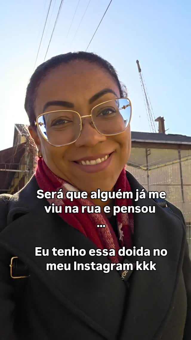 Bruunah sorrindo durante sua rotina